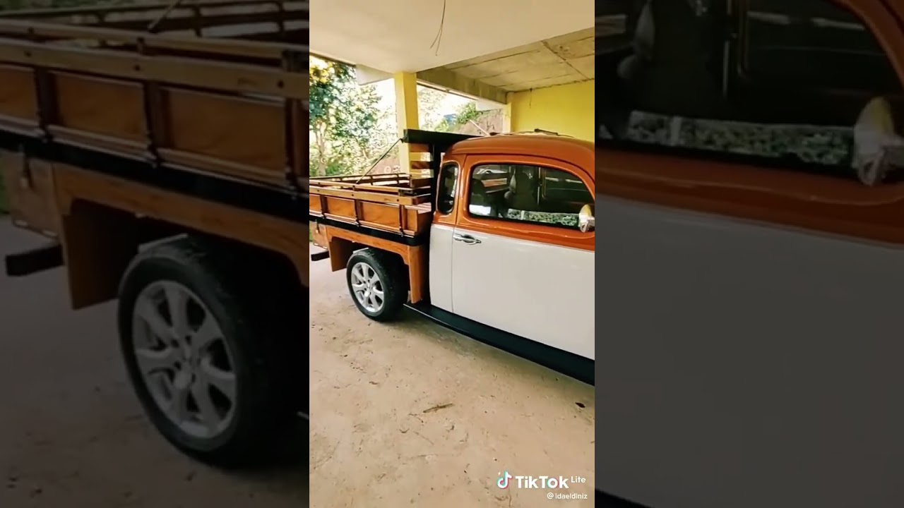 VW Fusca caminhonete confira esta novidade.