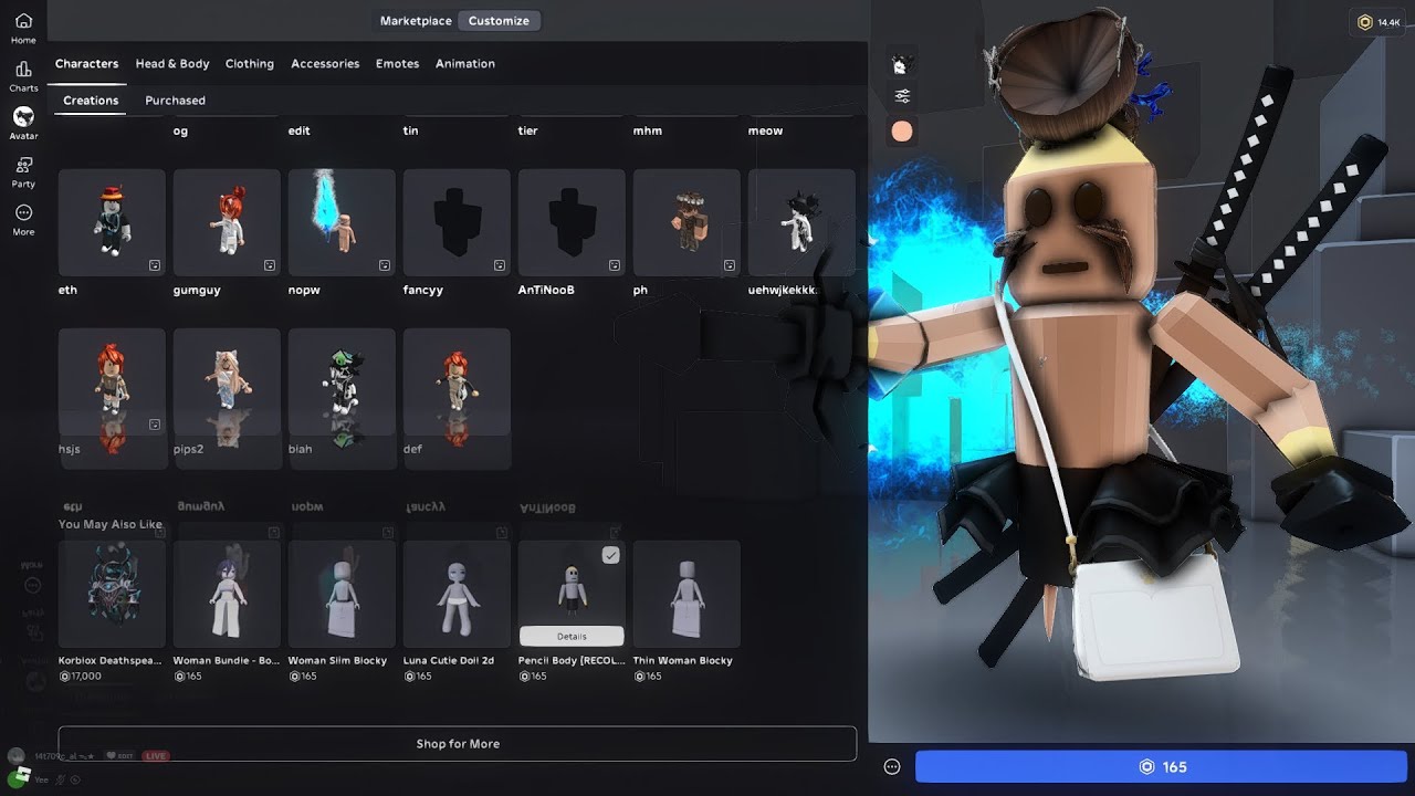 random stream + watch me edit