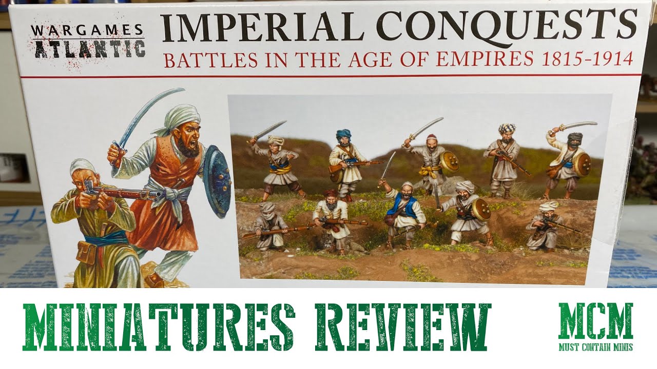 Wargames Atlantic Afghan Warrior Review - 28mm historical miniatures with kitbashing opportunities