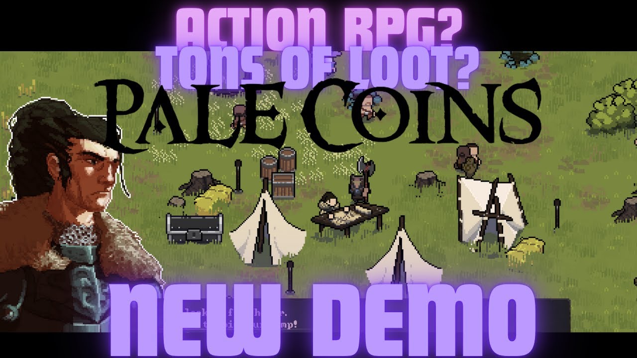 A Fantastic Pixel Art Open World Action RPG Pale Coins