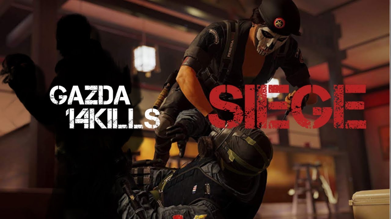 Rainbow six siege 14kills ranked gameplay☠️