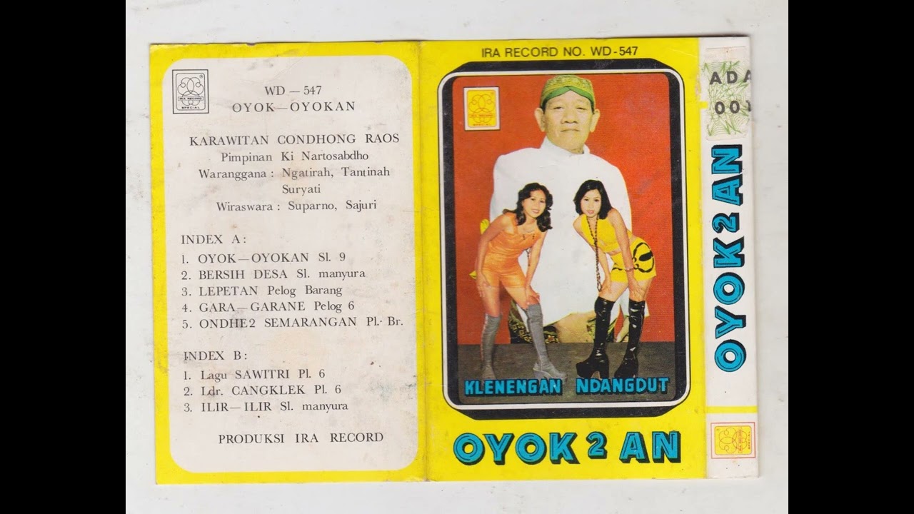 Klenengan Ndangdut OYOK–OYOKAN - Ki Nartosabdho Condhong Raos (IRA Record)