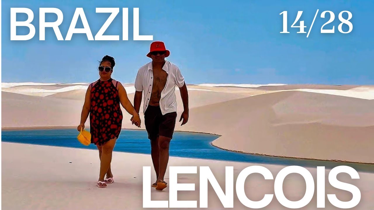 BREATHTAKING LENCOIS [14/28] : Continuing our walk through the beautiful lagoons of Barreirinhas!