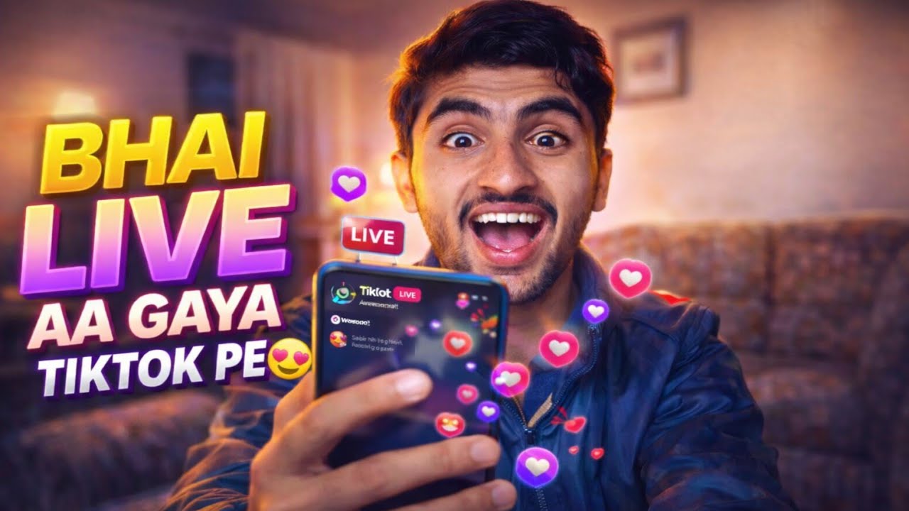 Finally Bhai Ne TikTok Live Start Kar Diya 😍🔥
