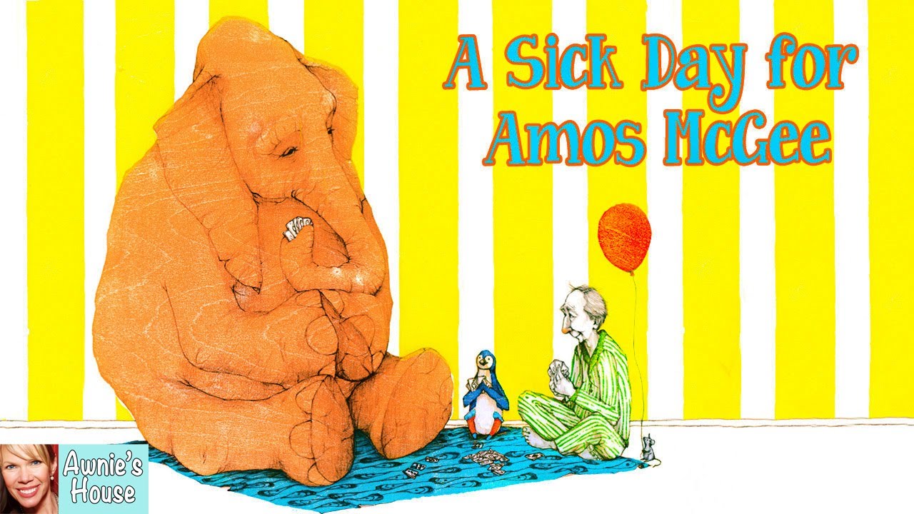 📚 Kids Book Read Aloud: A SICK DAY FOR AMOS MCGEE by Philip C. Stead and Erin E. Stead
