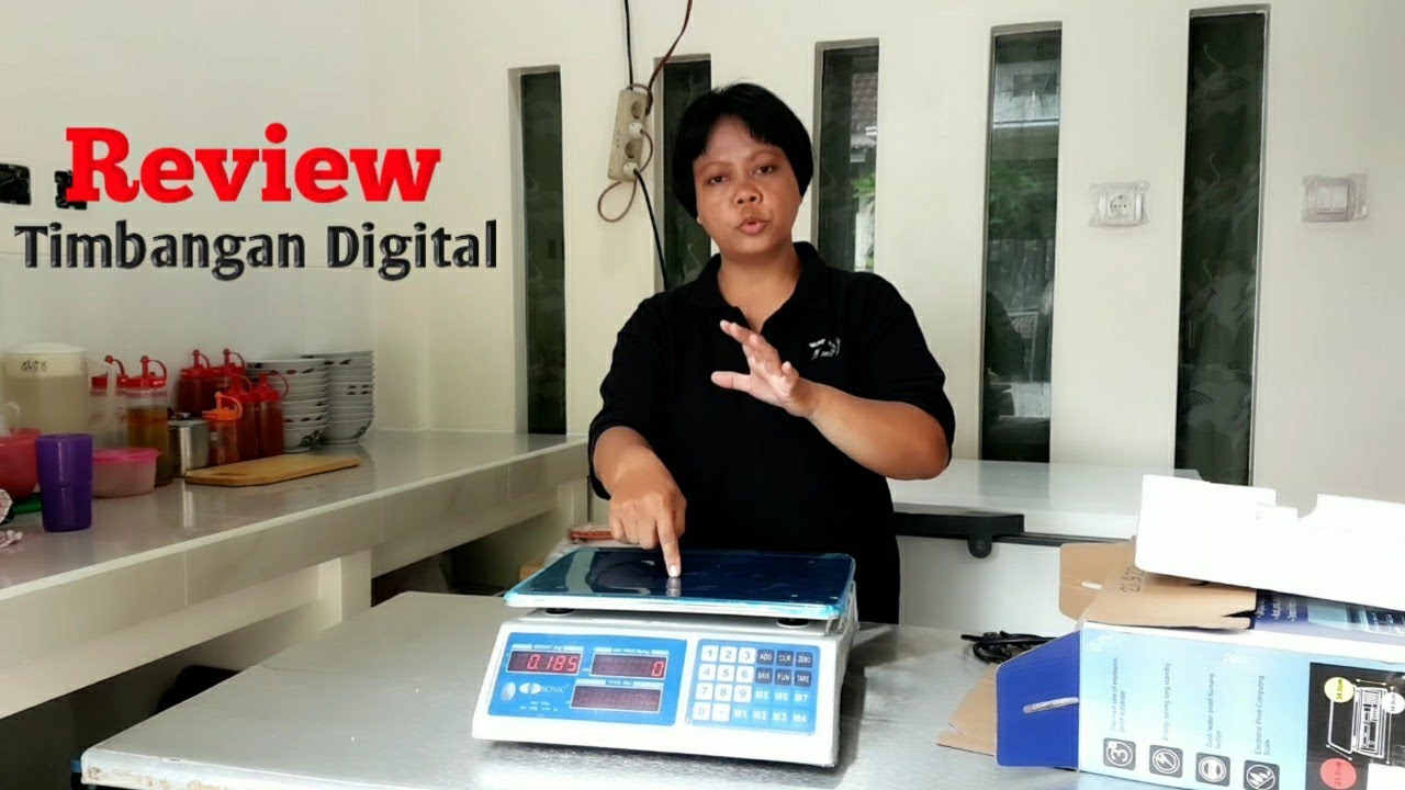 Timbangan digital murah dan awet untuk usaha | Sonic ACS 40kg