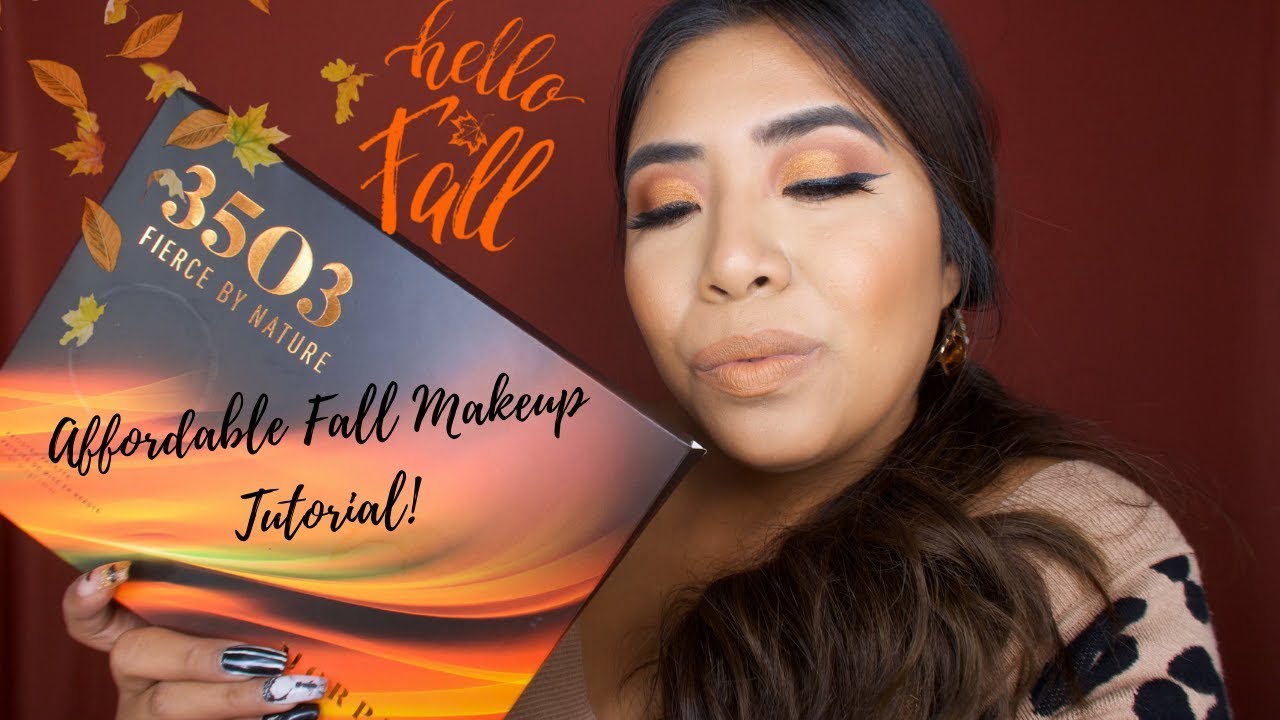 FALL MAKEUP TUTORIAL │NEW MORPHE 35O3 PALETTE