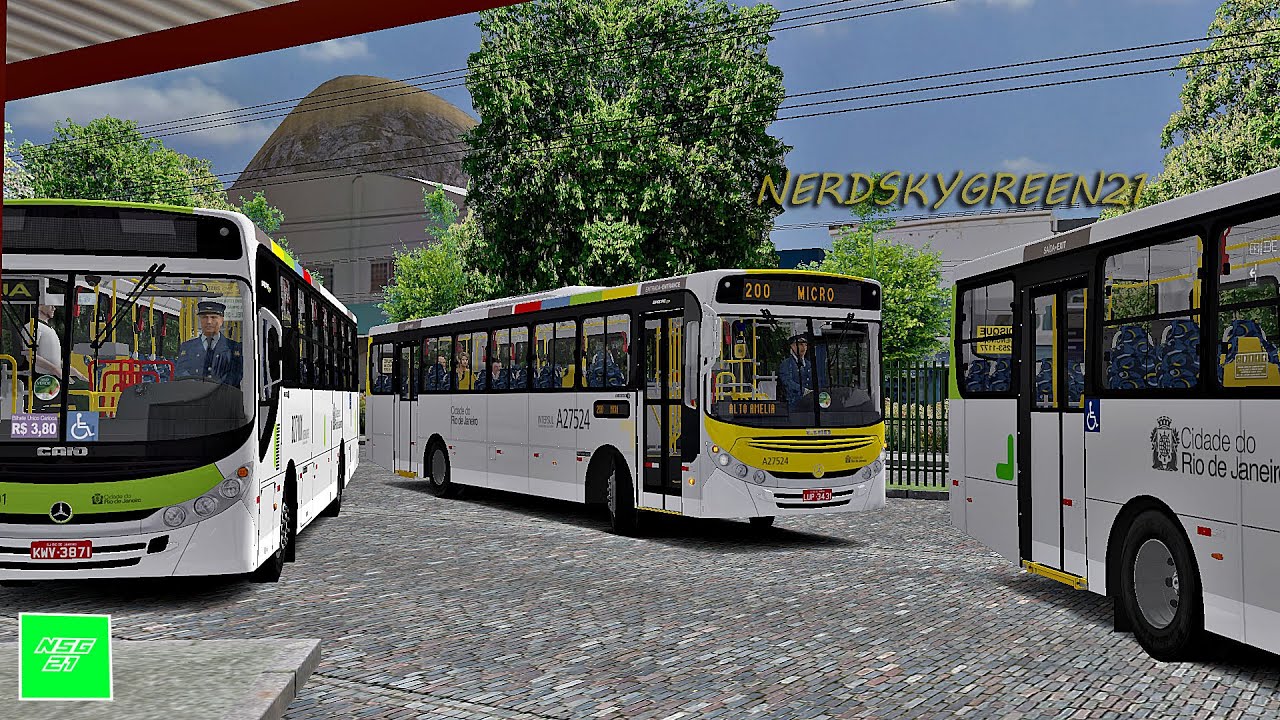 [OMSI 2] LANÇAMENTO PACK DE NATAL BY IAN SANTOS - Apache Vip II RJ +G27/ NÃO SUBIU A LADEIRA :(