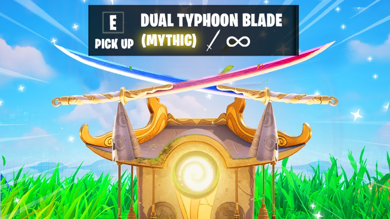 The *TYPHOON BLADE* ONLY Challenge in Fortnite