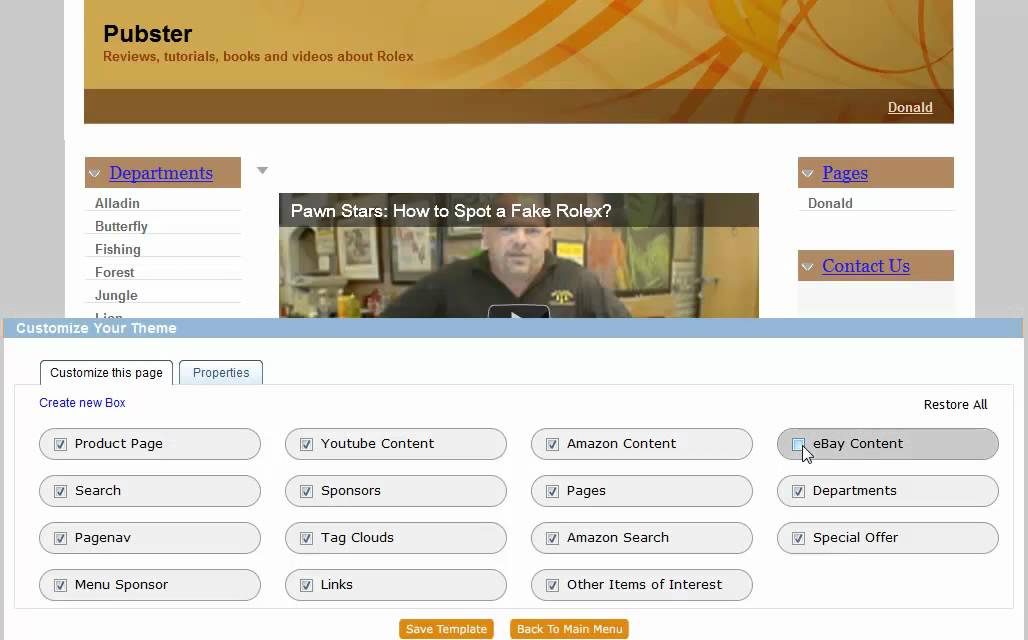 Theme Builder Demo