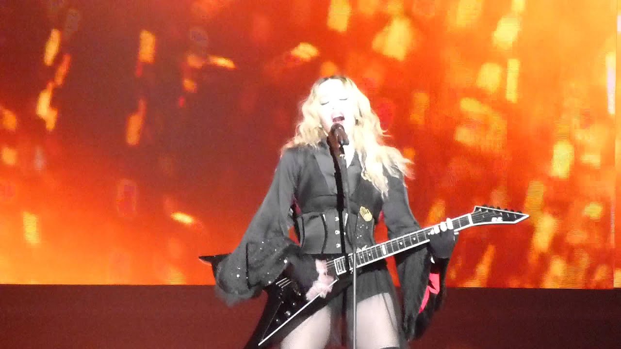 BURNING UP -MADONNA: REBEL HEART TOUR MSG NYC 9.17.15