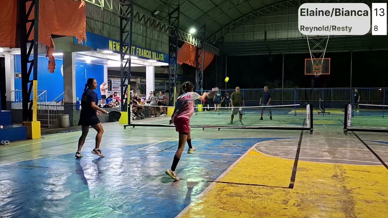 Resty/Reynold vs Bianca/Elaine