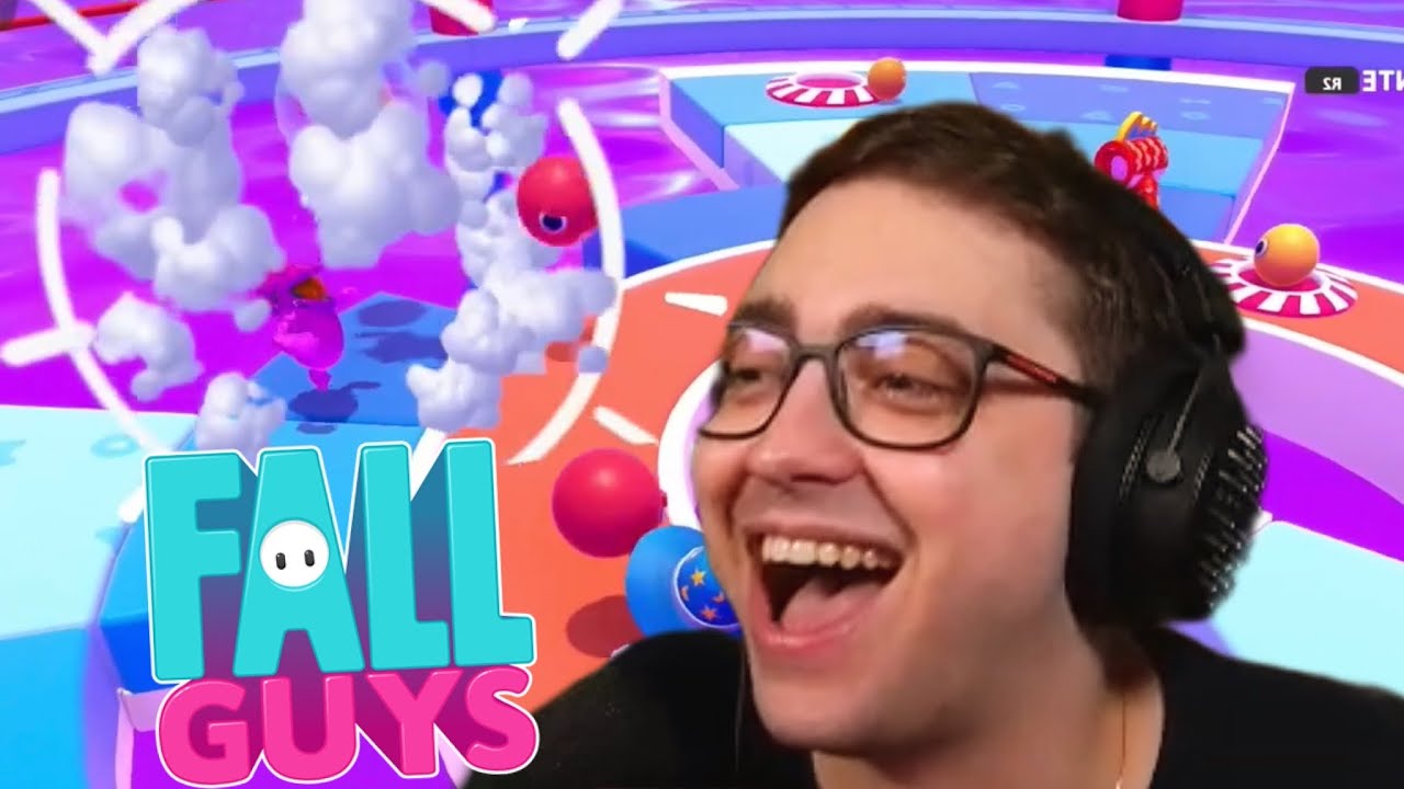 Alanzoka melhores momentos no Fall Guys (com Cap e Vx)