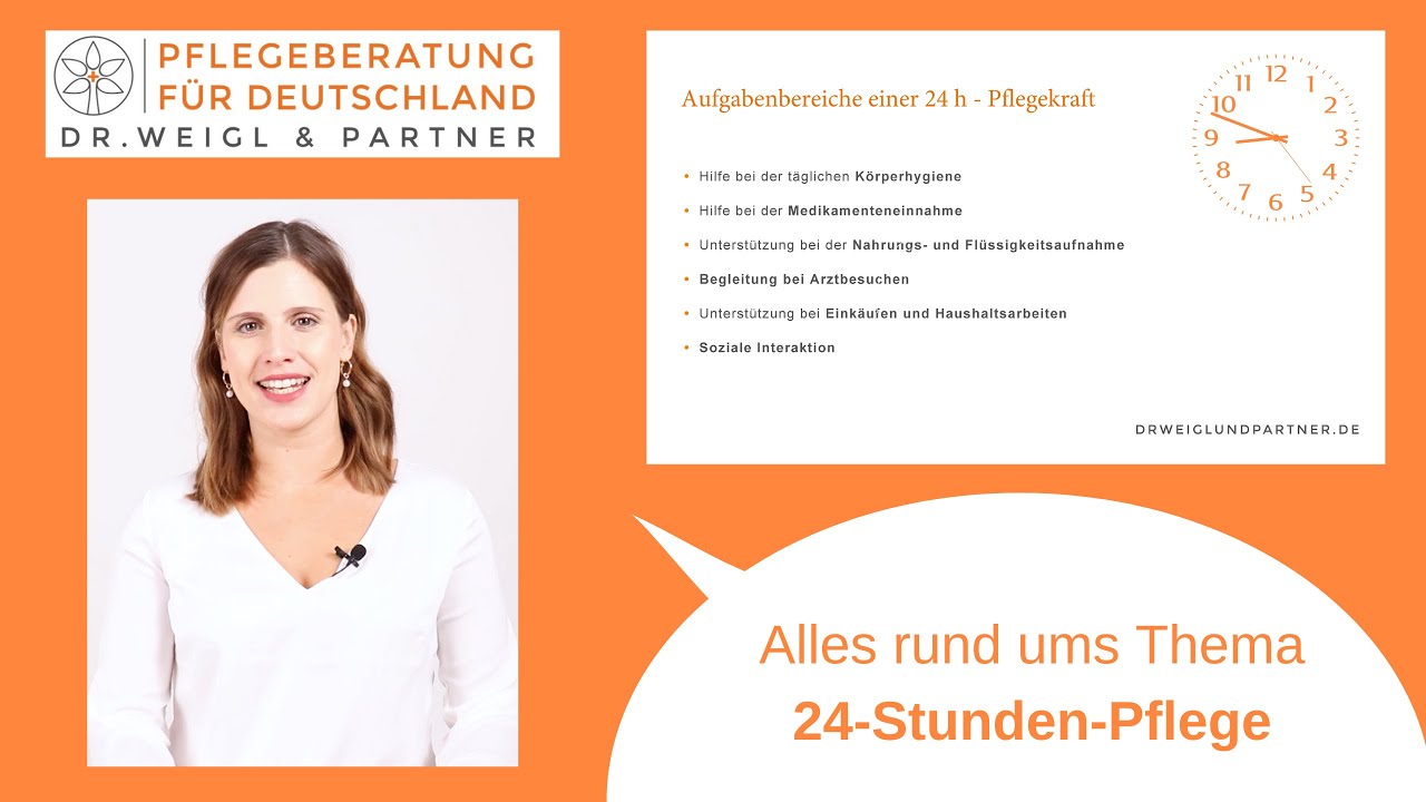 Das sollten Sie hinsichtlich einer 24-Stunden-Pflege unbedingt beachten!
