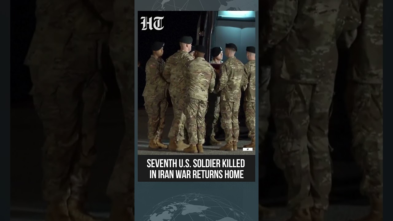 US Mourns Seventh Troop Lost in Iran War, Honoured in Dover Dignified Transfer Ceremony | #shorts