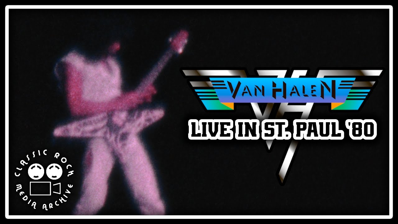 Van Halen - Live in St. Paul, MN (April 13th, 1980) - Super 8 Film