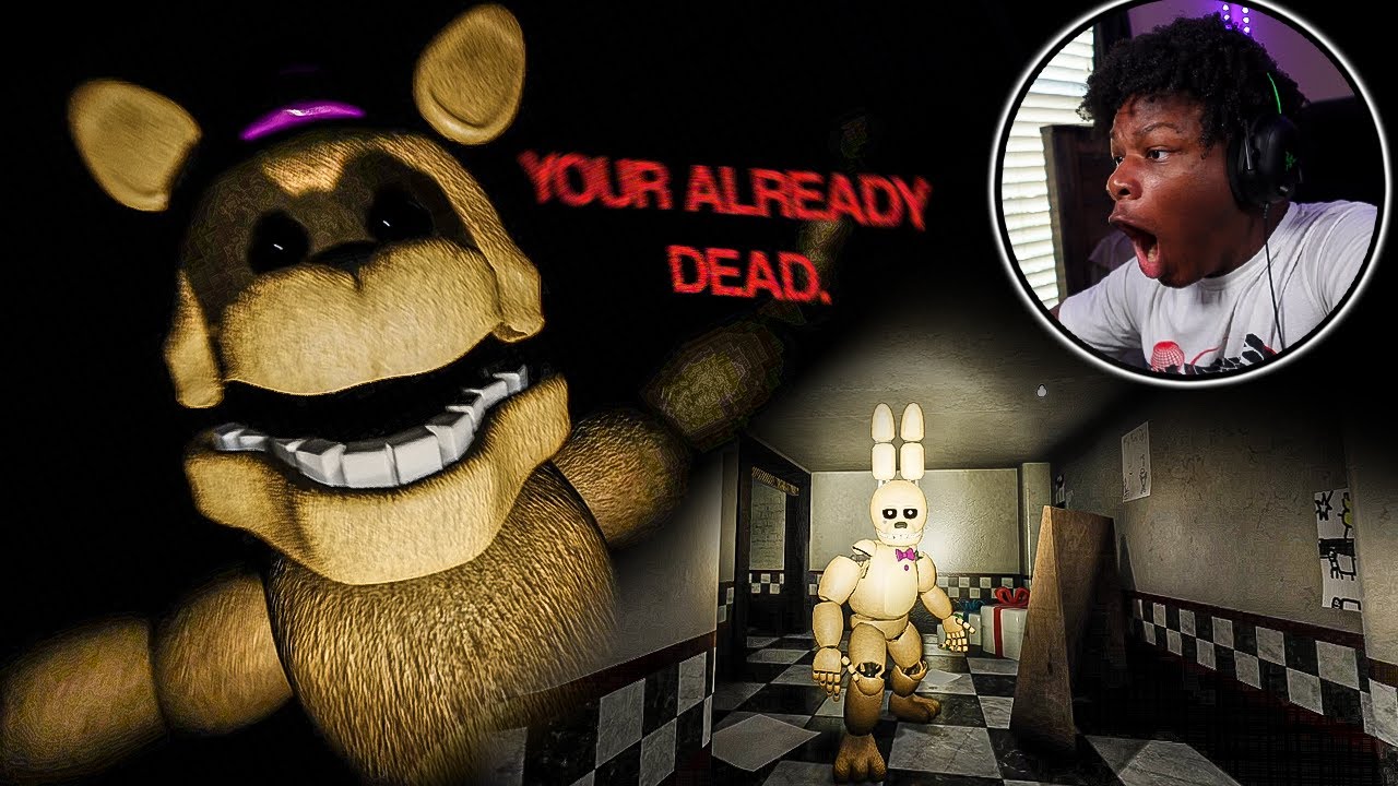 FREDBEAR FULL SPRINTED IN MY OFFICE (TNAF DEMO)