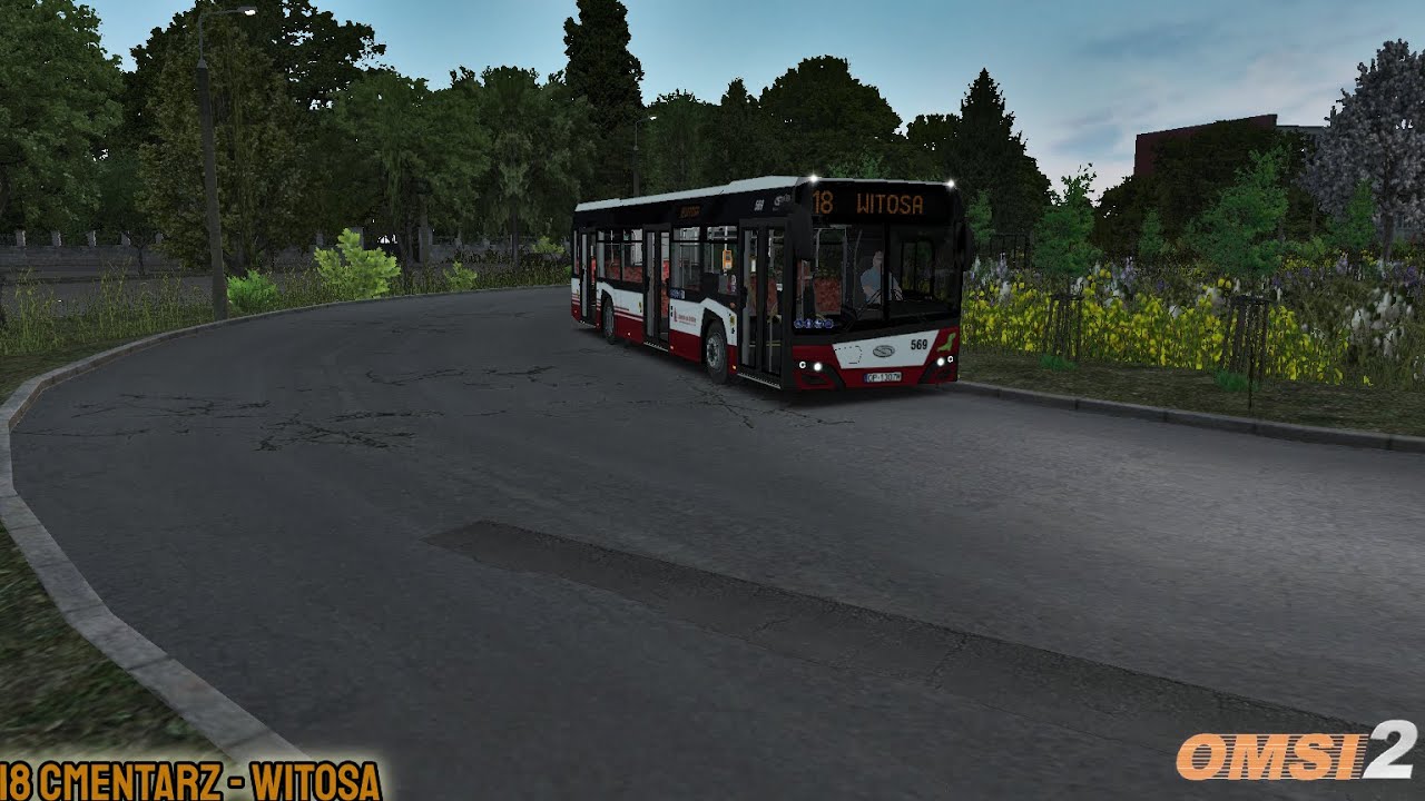 OMSI 2 Opole 18 Cmentarz - Witosa #45