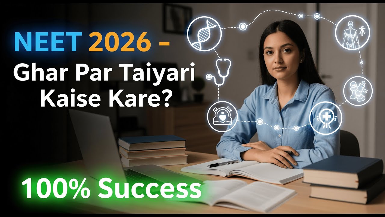 NEET ki Taiyari Kaise Kare 2026 | NEET ki Taiyari Ghar Par 2025-26 | NEET UG Preparation Tips