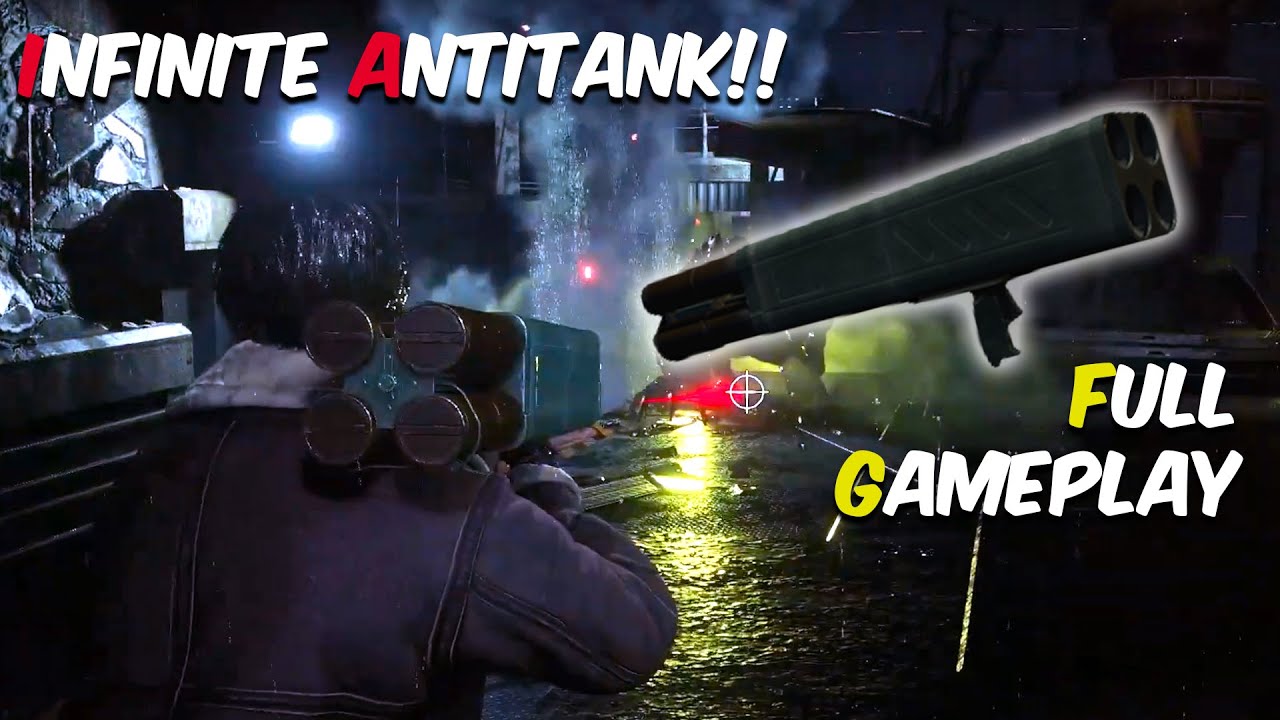 Resident Evil 2 Remake INFINITE ANTITANK!!