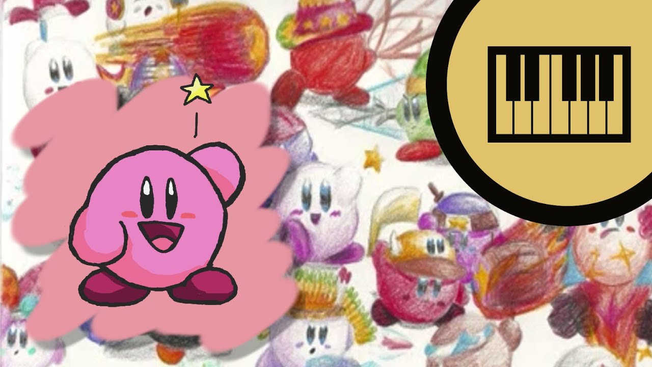 Kirby's Adventure - Stage Theme Medley (Piano) - Happy 20th, Kirby!