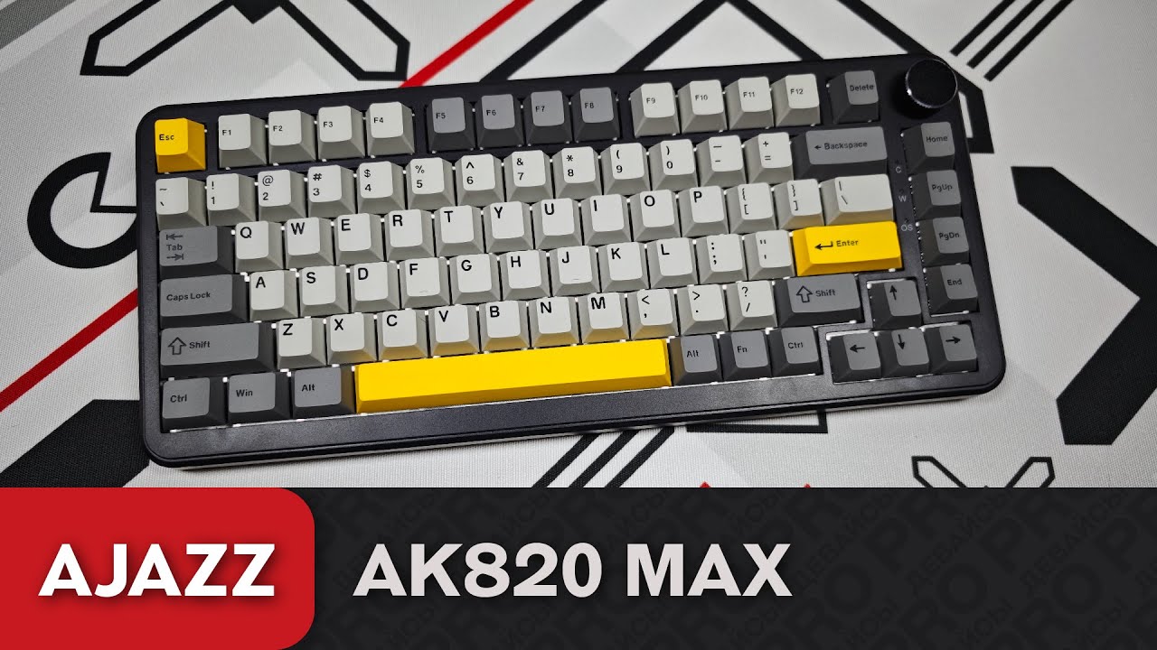 Обзор Ajazz AK820 Max. Магниты за 5к.