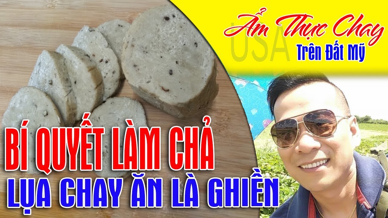 How to make rolls vegan | bột mì căn khô làm chả lụa chay rất ngon | vegan foods