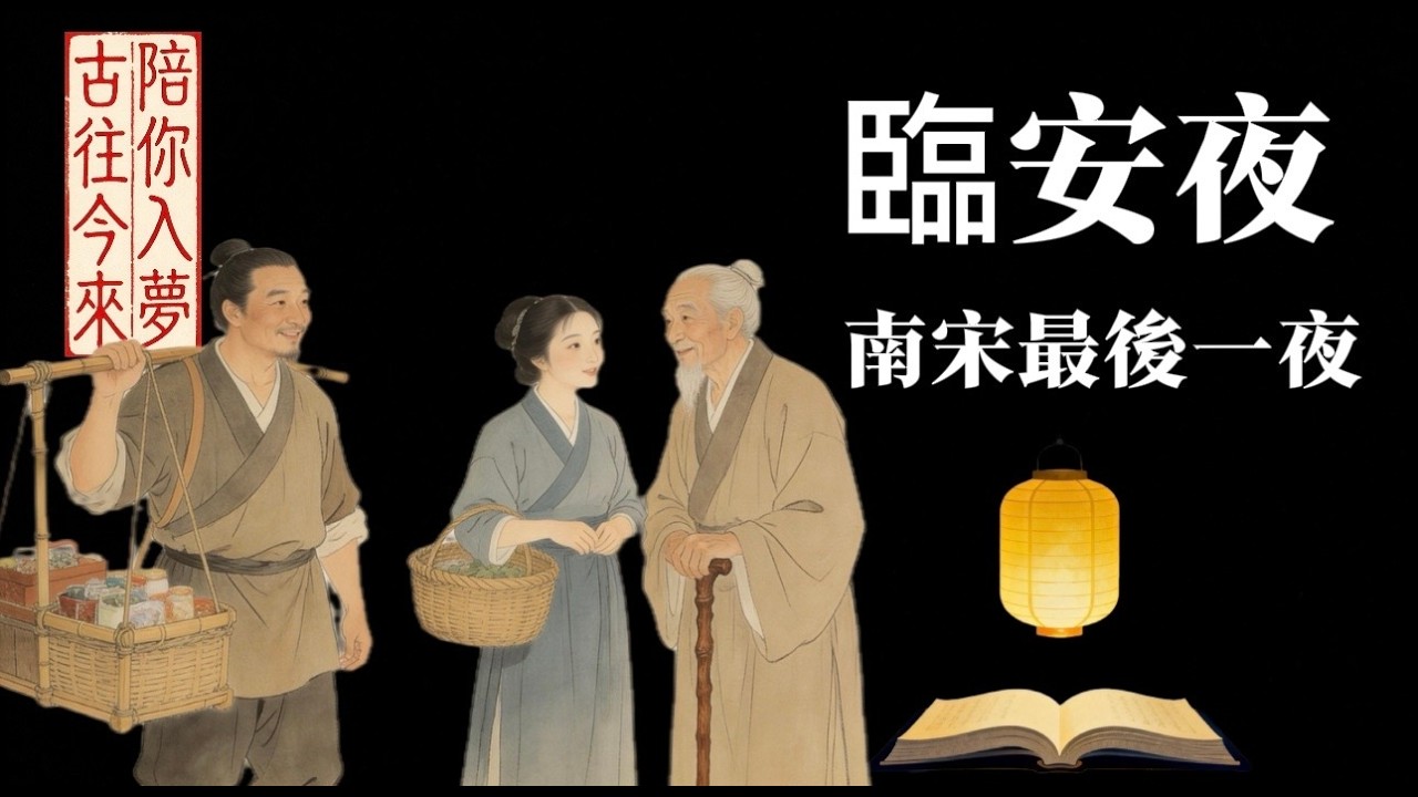 《王朝入夜｜臨安史官的最後燭影（助眠故事）＋417Hz助眠音樂淨化負能量》