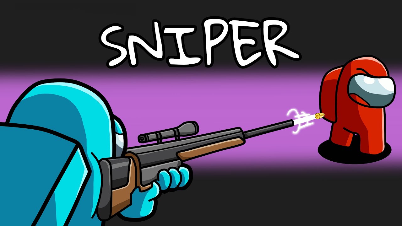 300 IQ SNIPER GEGEN BENX - Among Us