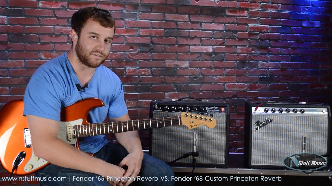 AMP SHOOTOUT - Fender '65 Princeton Reverb VS. Fender '68 Custom Princeton Reverb