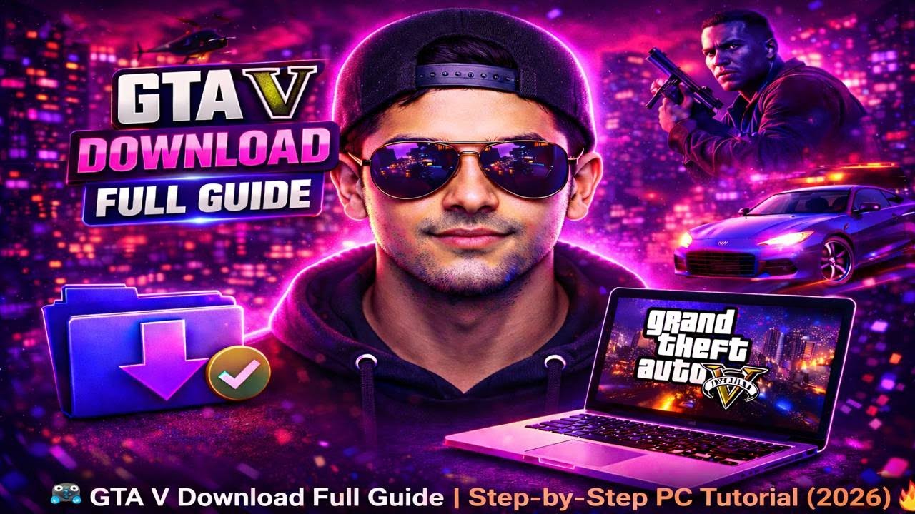 🎯 GTA V Download Full Guide (2026) | PC Step-by-Step Tutorial 💻