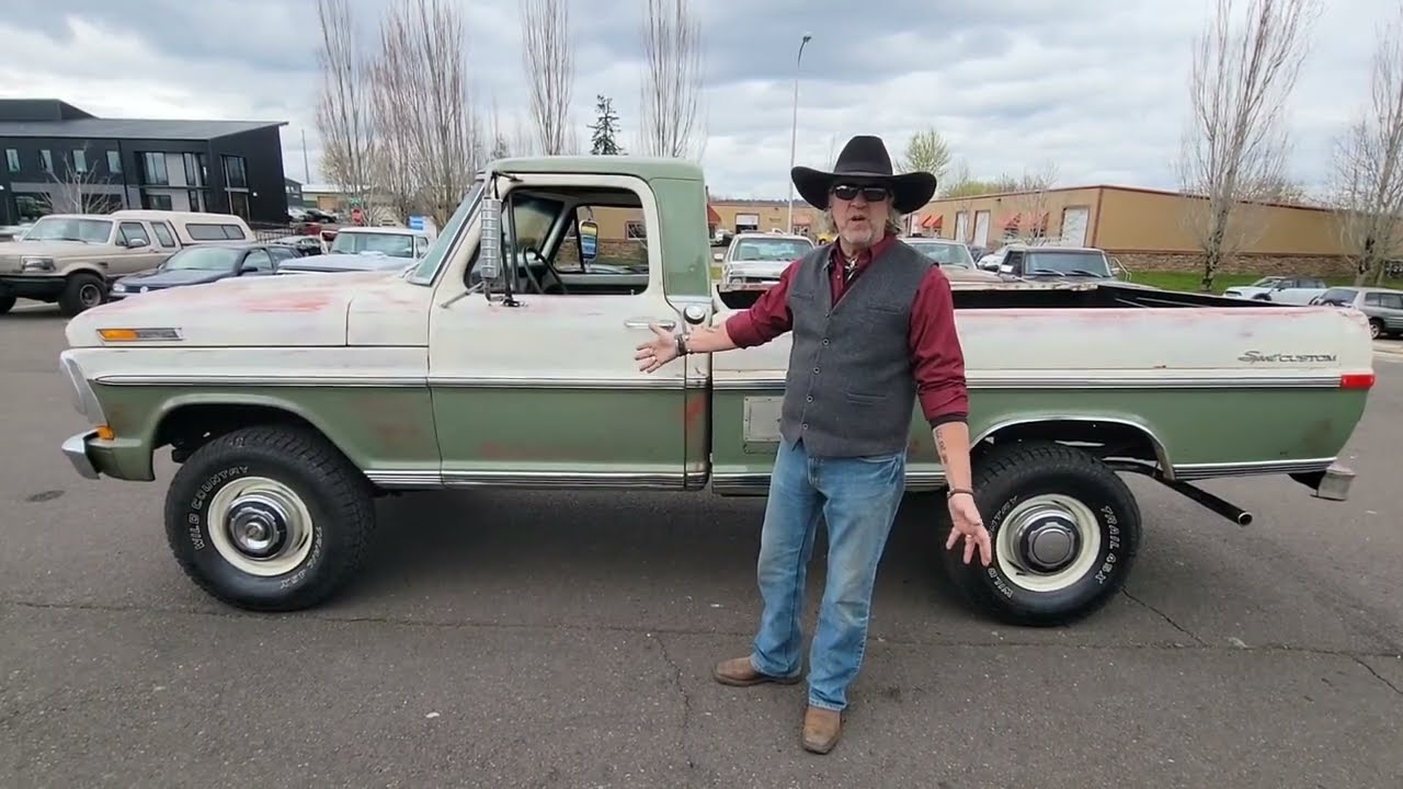 Patinaed 1971 Ford F-250 Sport Custom w/Kelly Koch