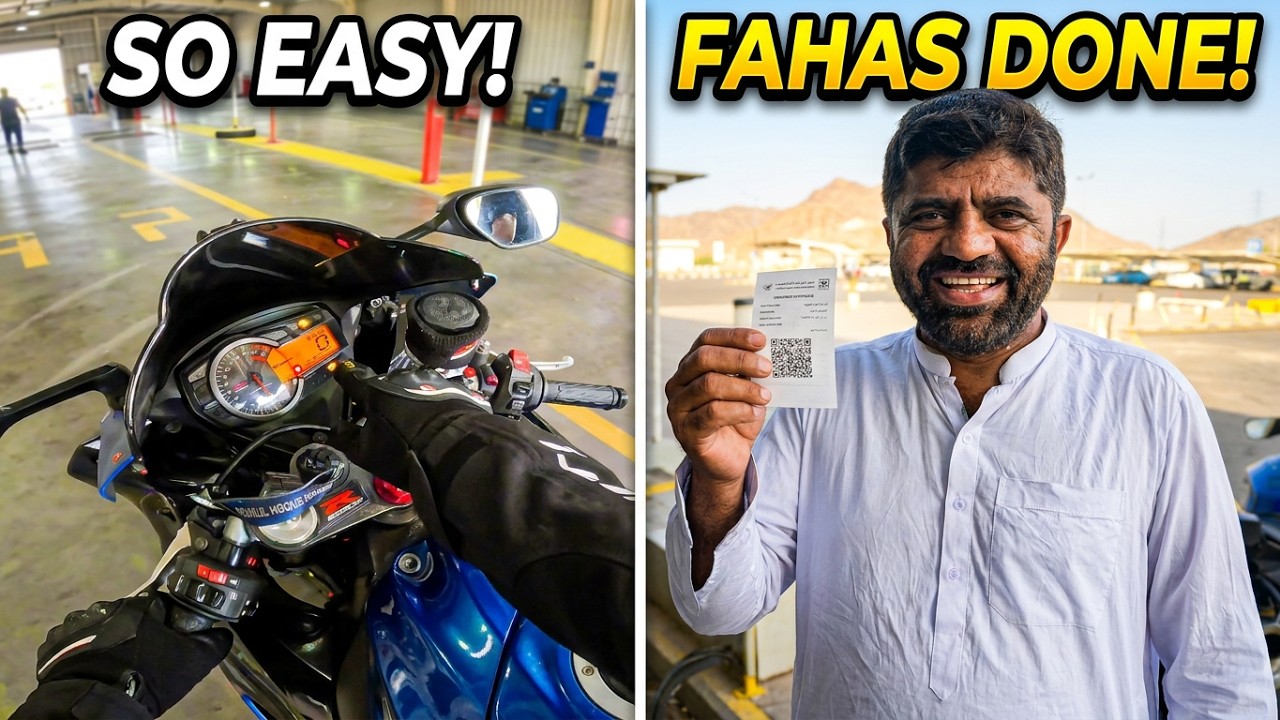 Car & Motorcycle inspection Fahas in Saudi Arabia 🇸🇦| সৌদি আরবে গাড়ি বা বাইকের ফাহাস কিভাবে করবেন?