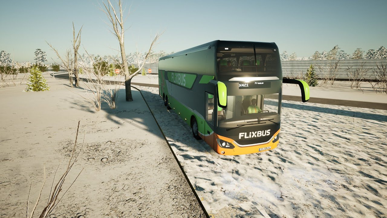 Berlin - Prague | Setra 531D (Top class DD) | Fernbus Coach Sim