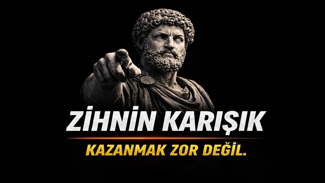 KAZANMAK ZOR DEĞİL ZİHNİN KARIŞIK  | Stoacı Zihniyet
