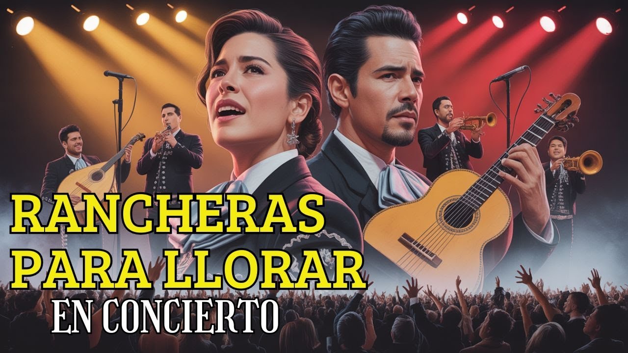Rancheras para Llorar en Concierto 🎤💔 | Las Más Dolorosas del Mariachi Tradicional