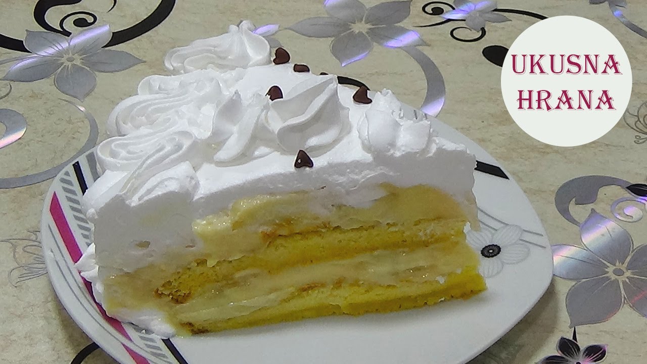 Torta sa bananama – Banana cake