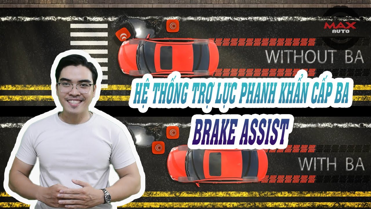 Hệ thống trợ lực phanh khẩn cấp BA ( Brake assist ) #14 |#maxauto #oto