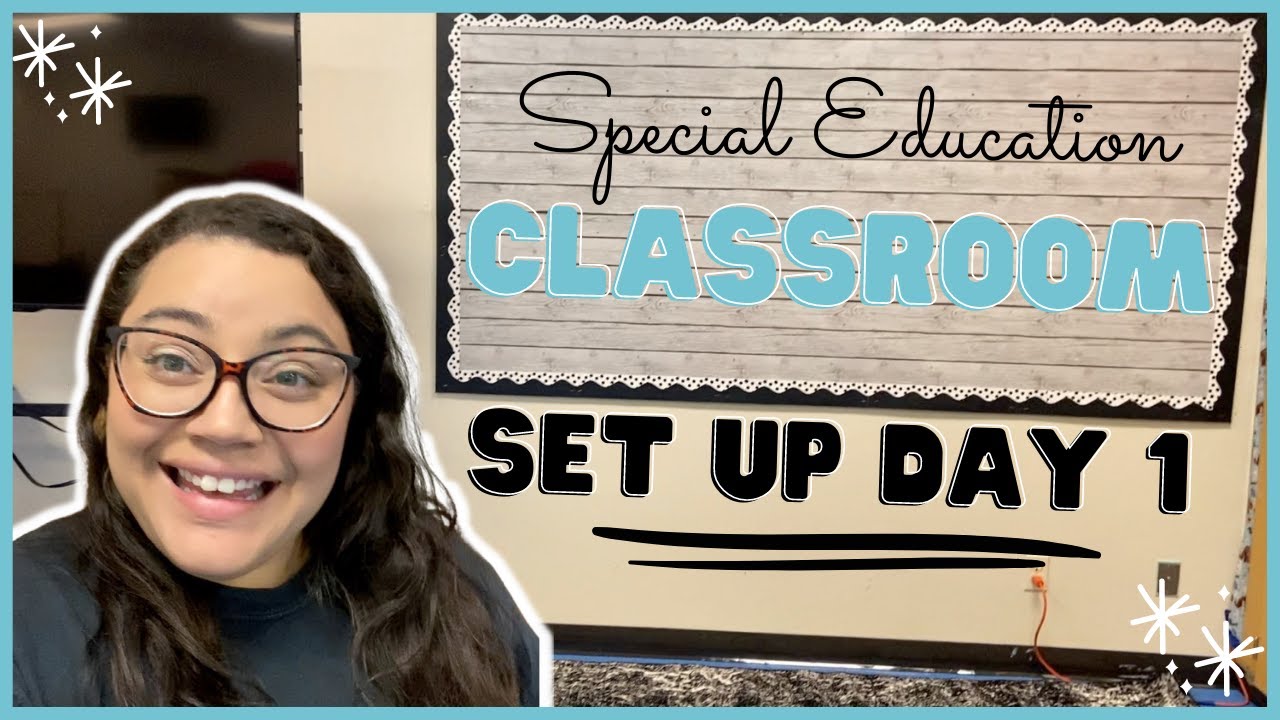 CLASSROOM SETUP DAY 1 | First Year Special Education Teacher