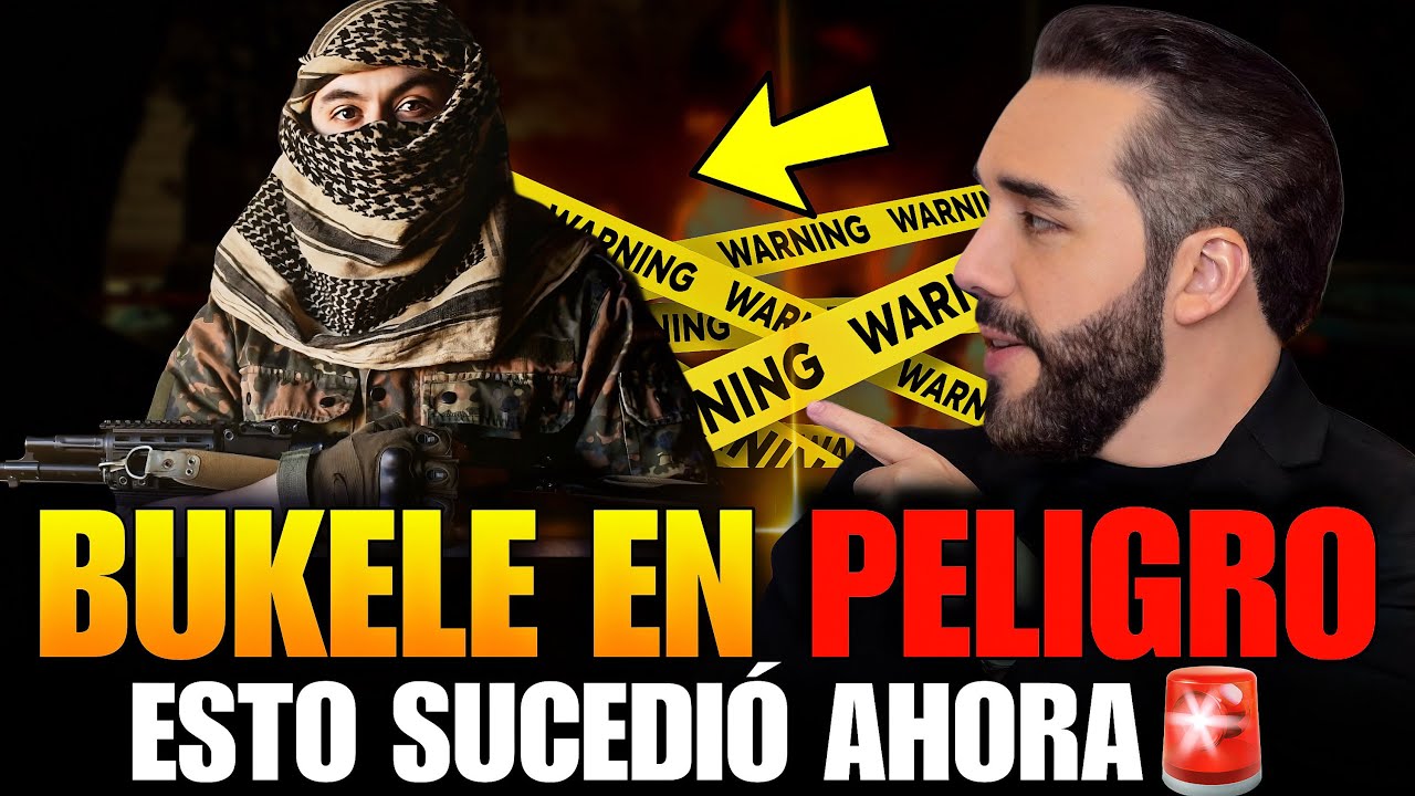 BUKELE CORRE PELIGRO🚨 LO AMENAZAN Y ACUSAN DE COMETER CRIMENES