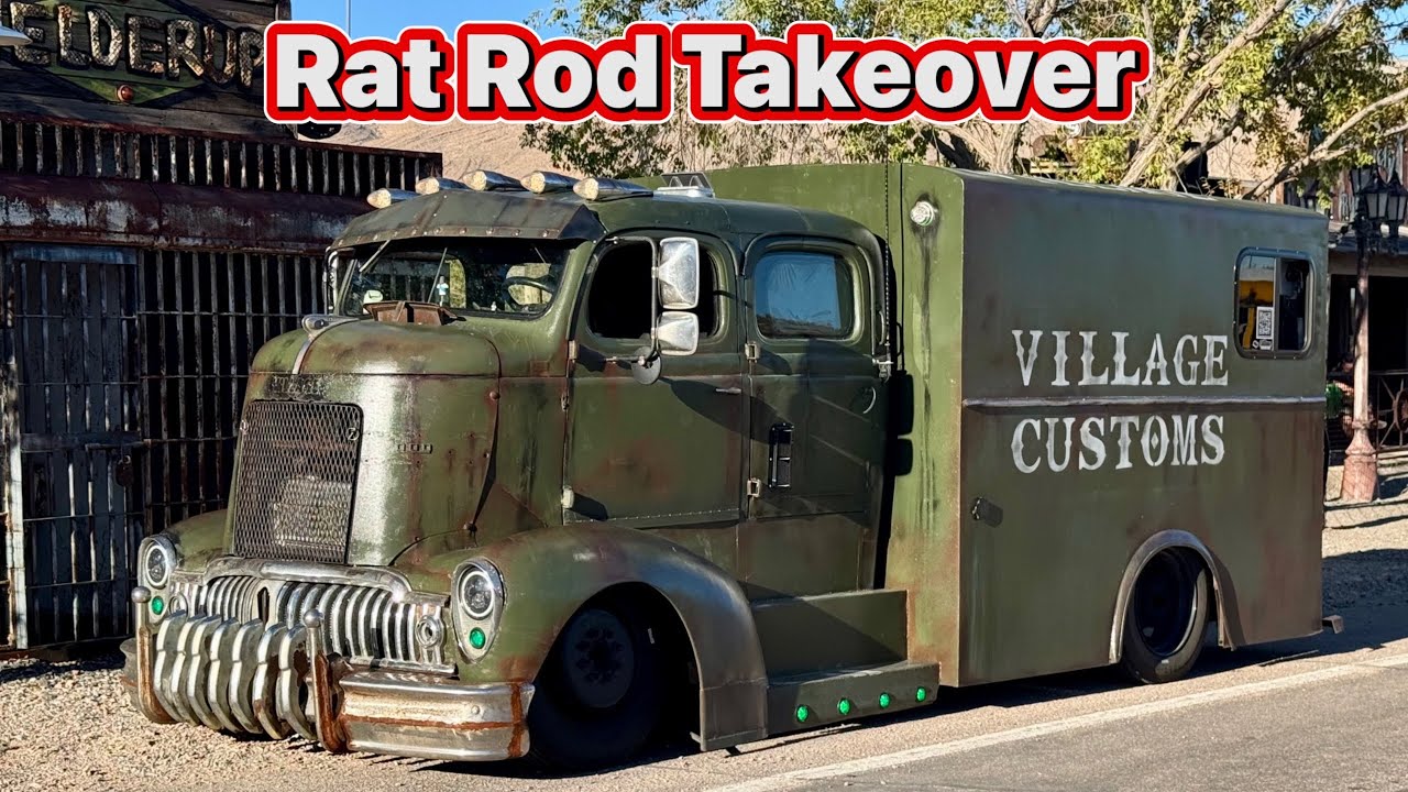 Rat Rods Takeover Welderup | Roll In & Full Show Coverage