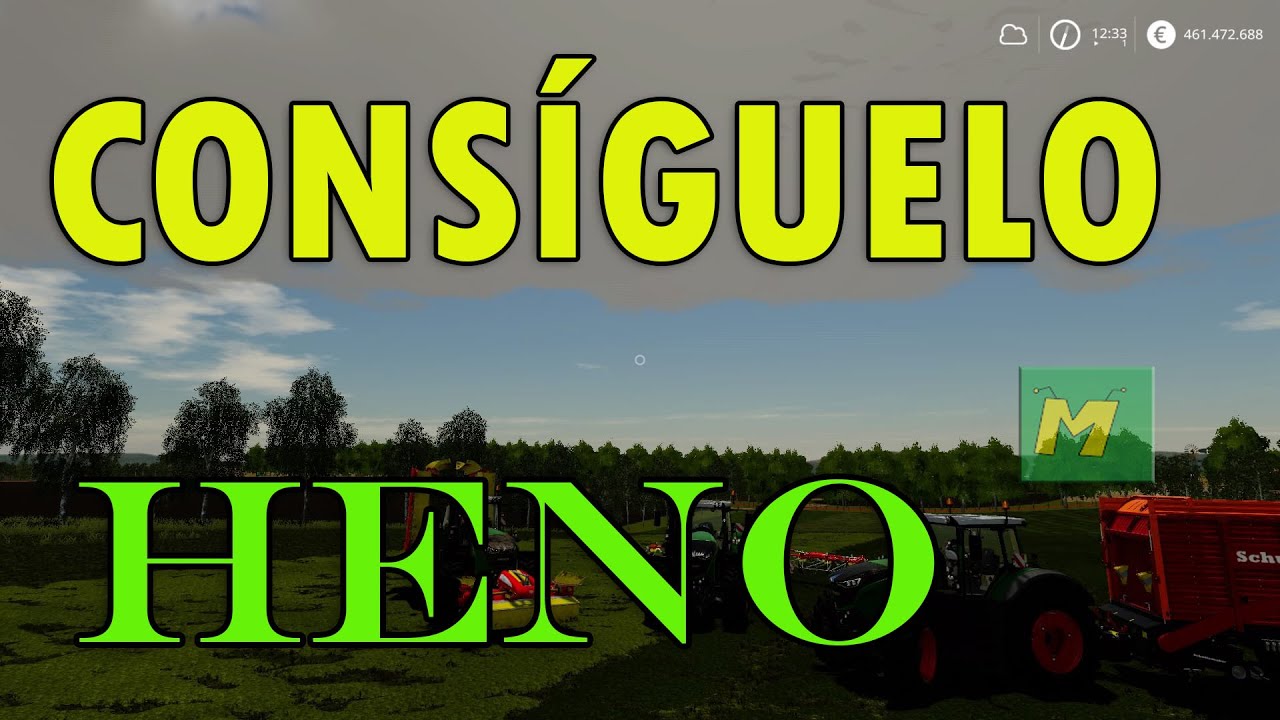 🌱Cómo CONSEGUIR HENO - HIERBA en FARMING SIMULATOR 19🌱 | 2020 |
