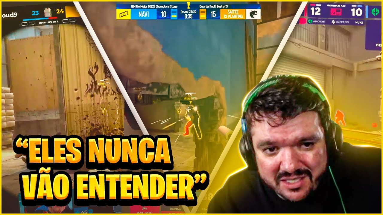 AS JOGADAS MAIS EMOCIONANTES TRANSMITIDAS PELO GAULES