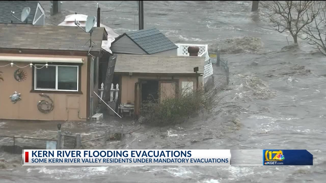 Heavy rain prompts evacuation orders in Kern River Valley