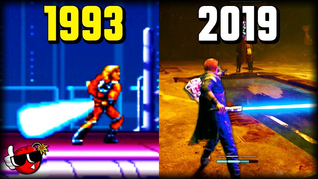 History of Lightsabers in Star Wars Games 1983 - 2020