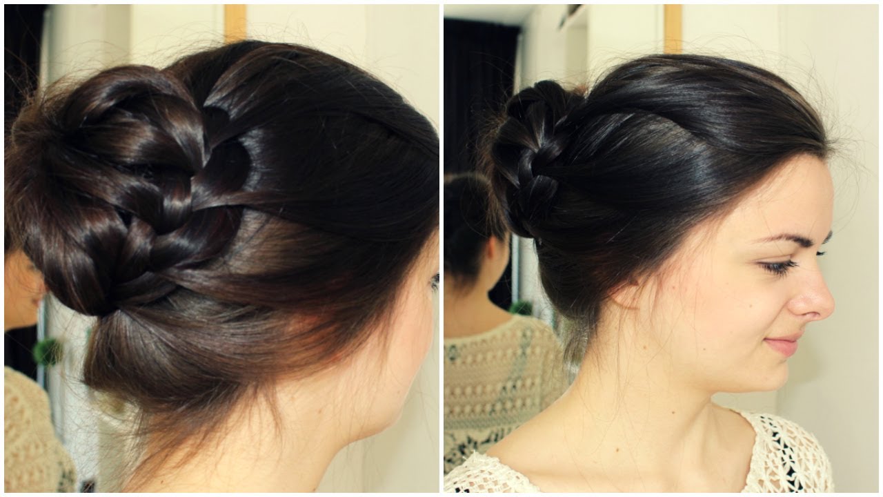 Woven Braid Bun