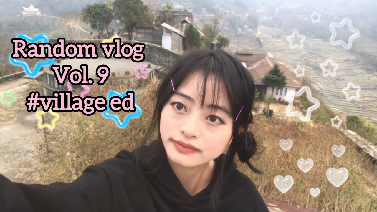 Random vlog 🎀| village | #vlog #khonoma #random #walking 