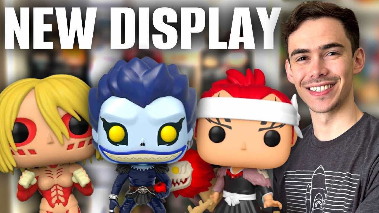 My NEW Anime Funko Pop Collection Display!