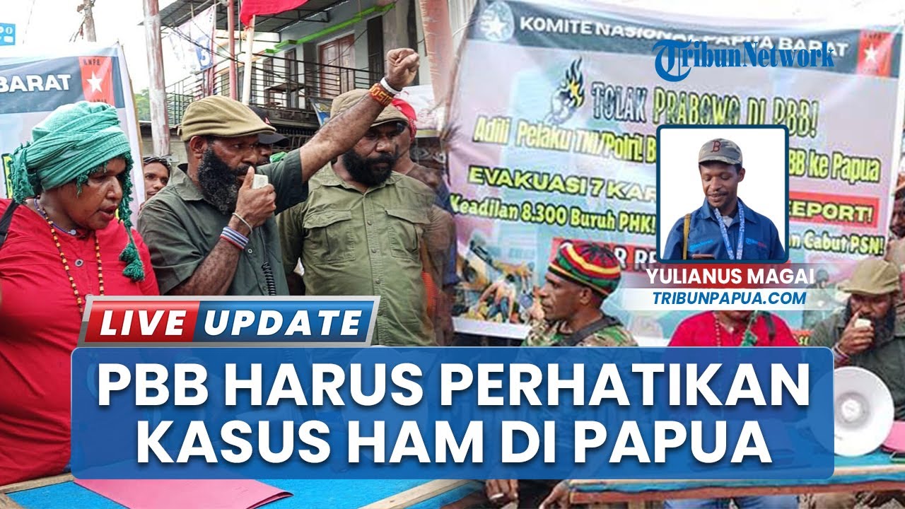 Sampaikan Tuntutan di Jayapura, KNPB Tekankan Pelanggaran HAM Papua Harus Jadi Fokus Sidang Umum PBB