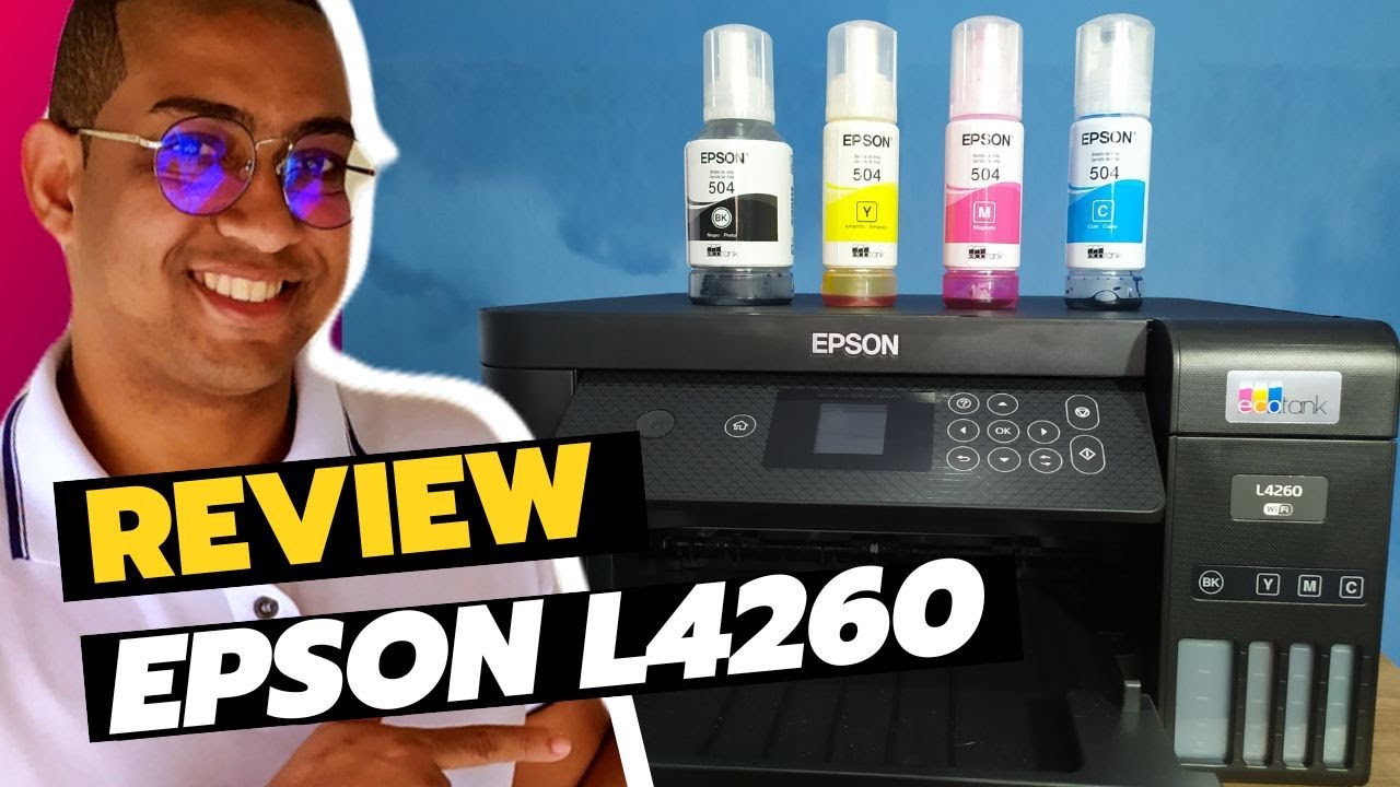 A IMPRESSORA EPSON L4260 EcoTank É Boa  Mesmo? Vale a Pena? I Review